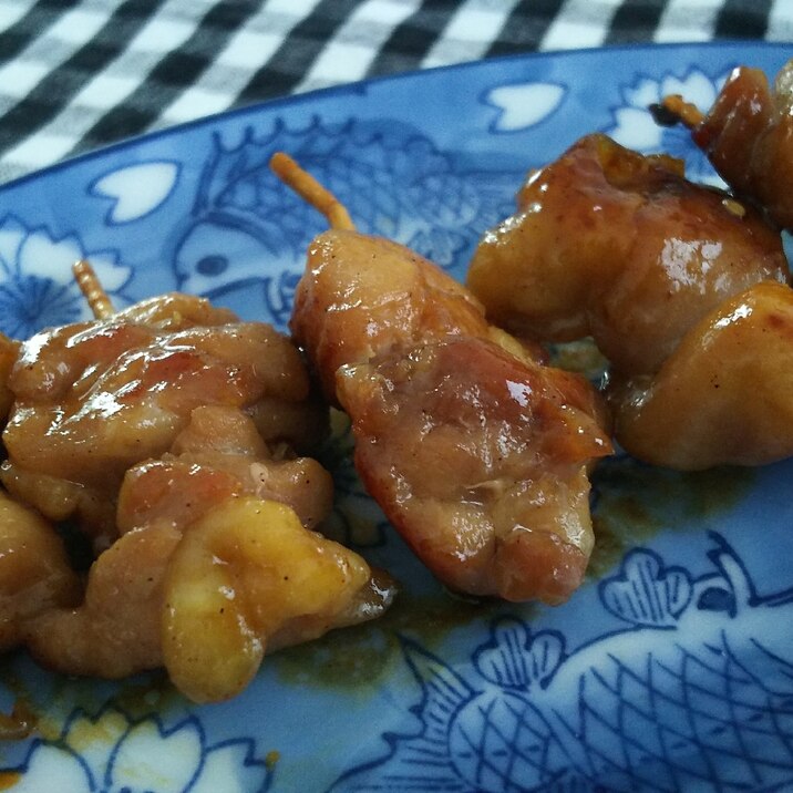 お弁当のおかずに☆ミニ焼き鳥タレ味